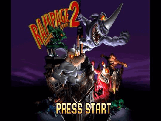 Rampage 2 Universal Tour screenshot 3 for Playstation